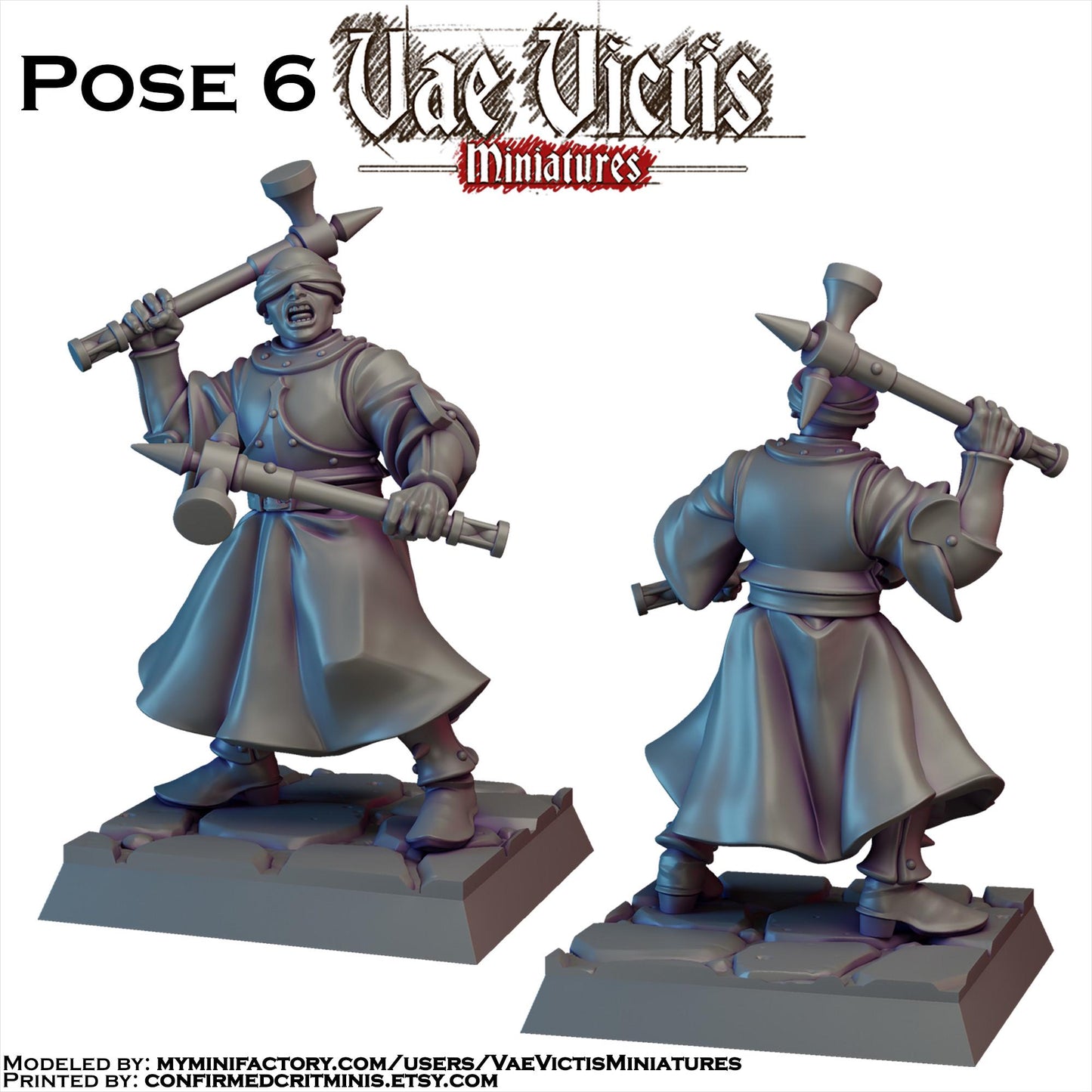 Zealous Nun Warband Miniatures - by Vae Victis Miniatures