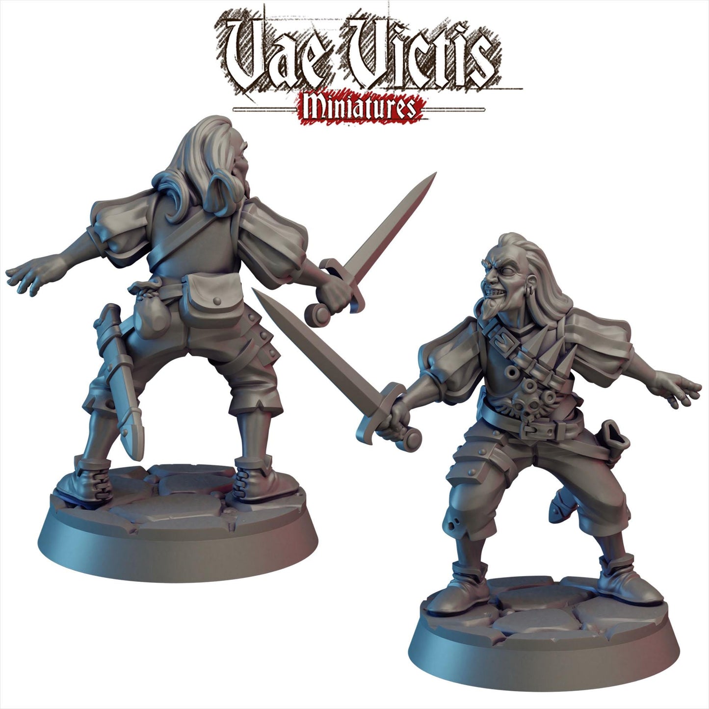 Sword Mercenary Miniature - by Vae Victis Miniatures