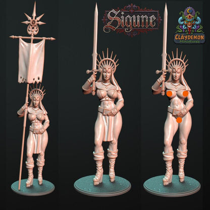 Inquisitor Nuns Miniatures - by Claydemon Miniatures