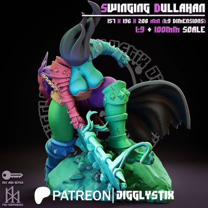Swinging Dullahan Miniature - by Jigglystix