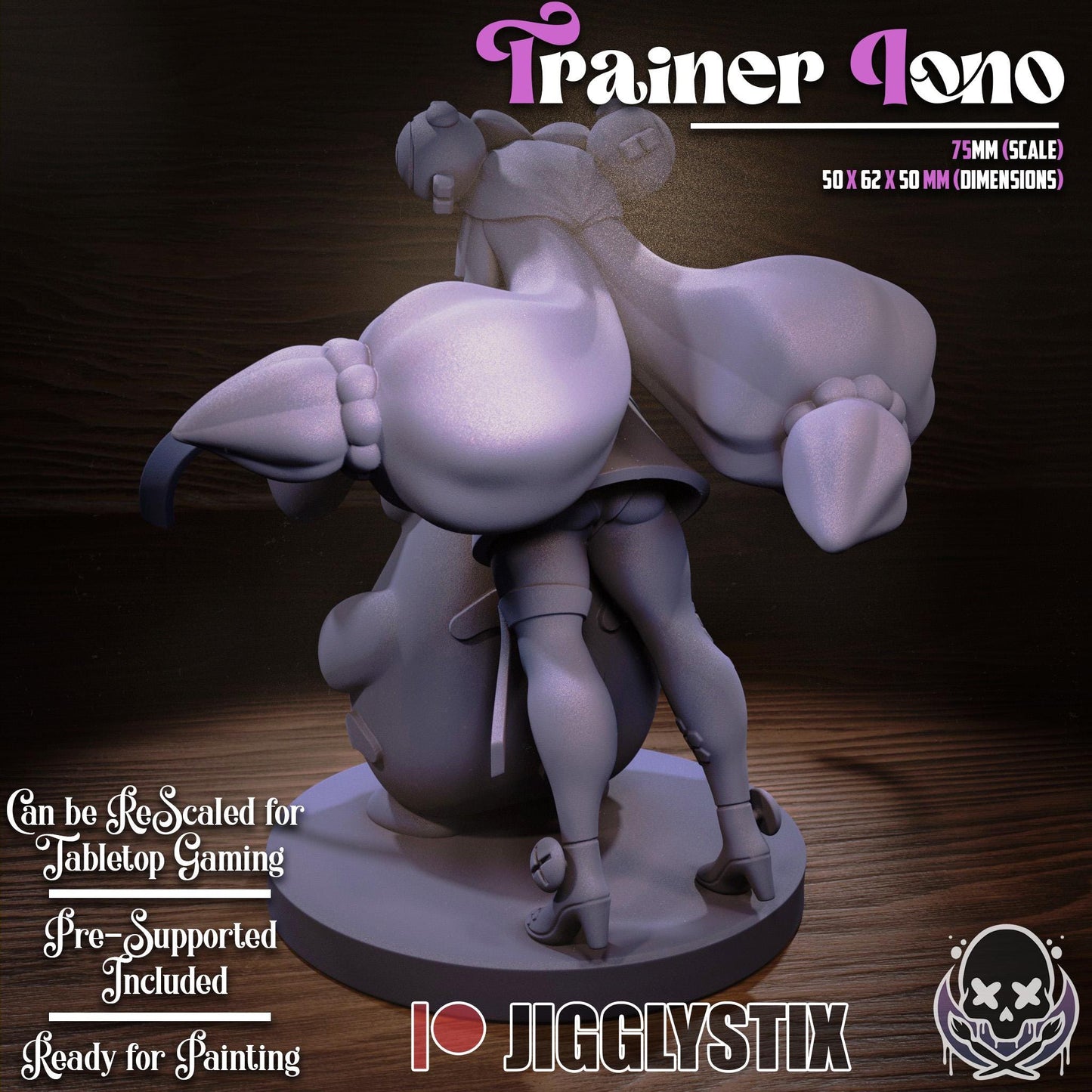 Trainer Iono Miniature - by Jigglystix