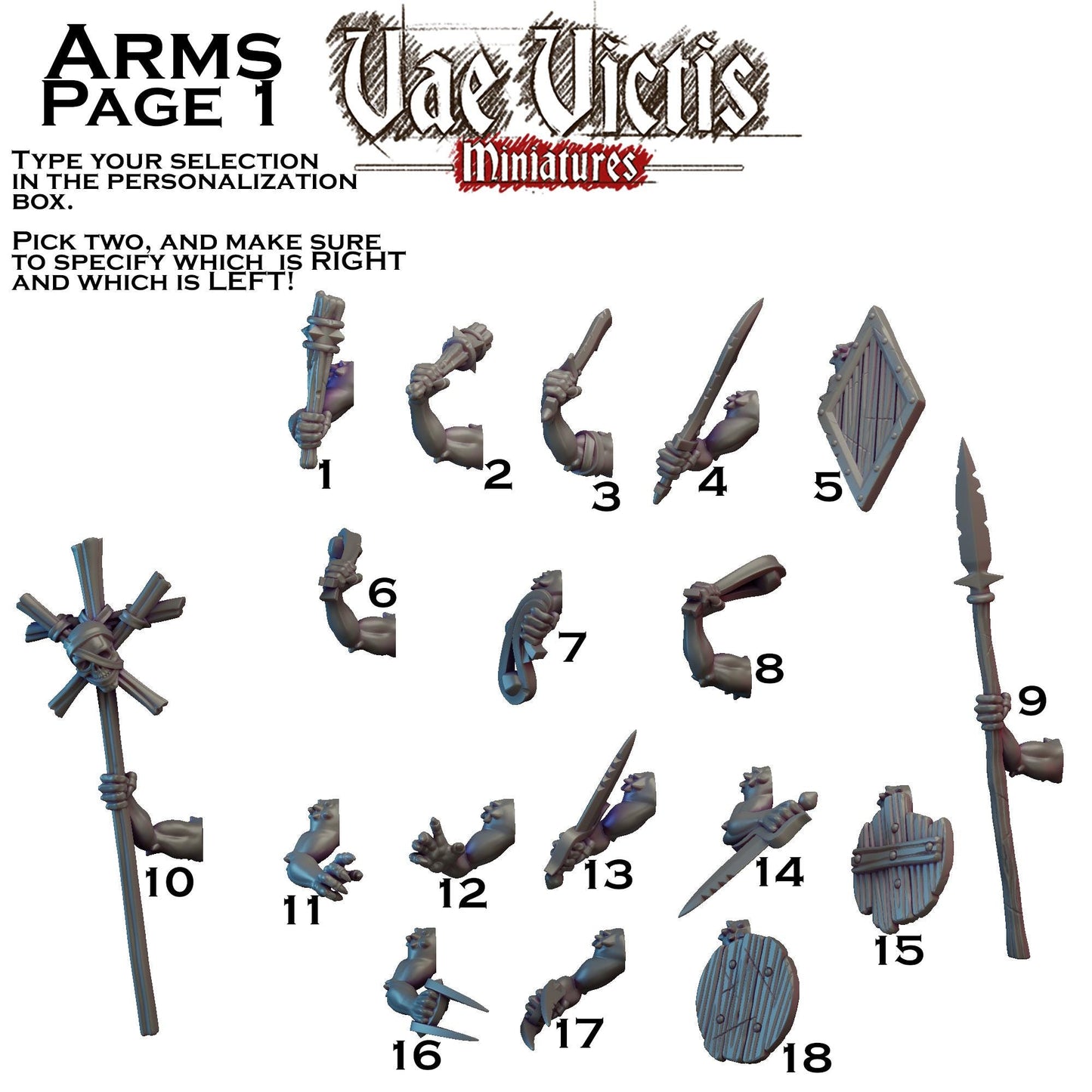 Modular Ratfolk Miniatures - by Vae Victis Miniatures