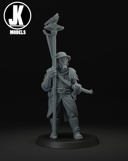 Trench Wire Cutter Miniature - JK Remo Models