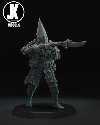 Trench Walker Shooting Miniature - JK Remo Models