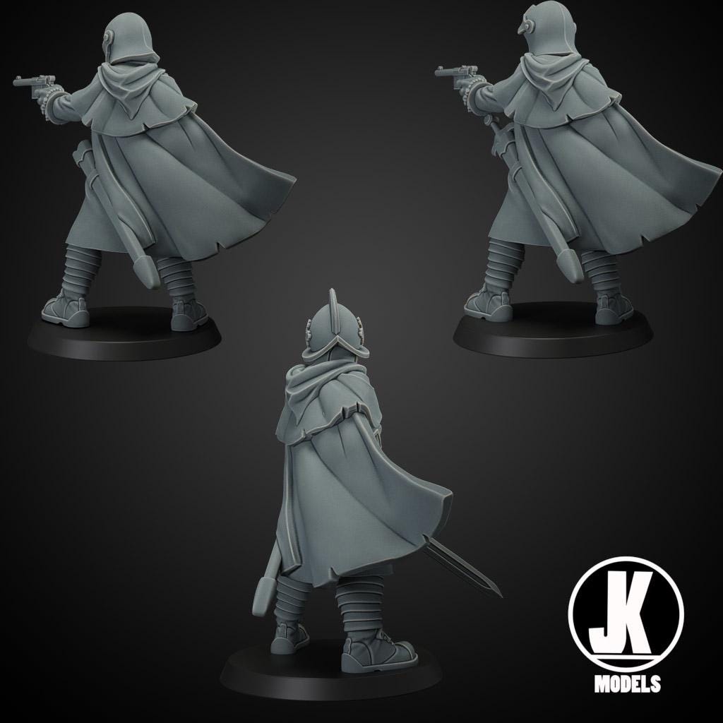 Trench Lieutenant Miniature - JK Remo Models