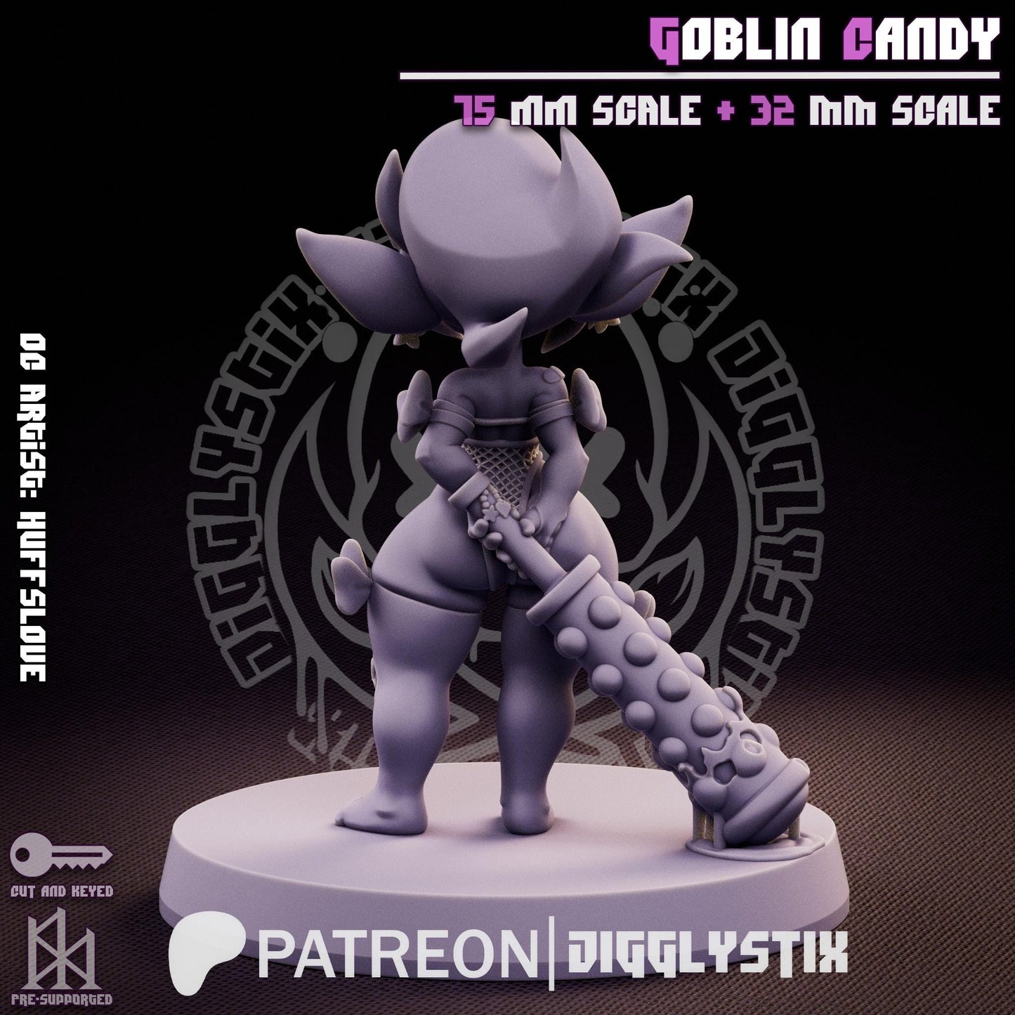 Candy Goblin Miniature - by Jigglystix