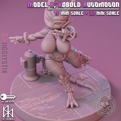 Model-K, the Kobold Automaton Miniature - by Jigglystix