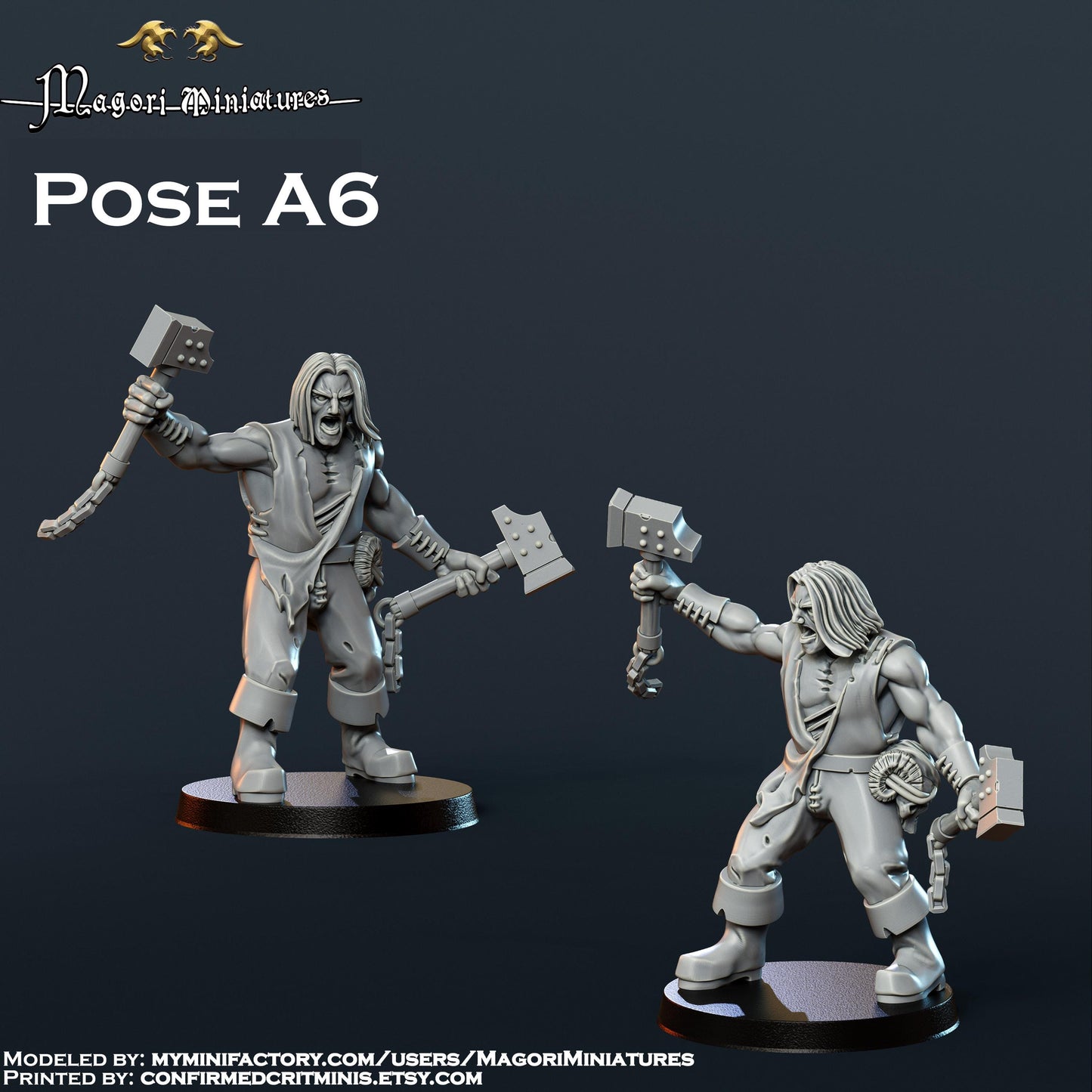 Norsemen Warband Miniatures - by Magori Miniatures