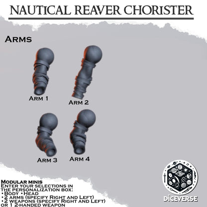 Nautical Chorister Reaver Modular Miniatures - Diceverse