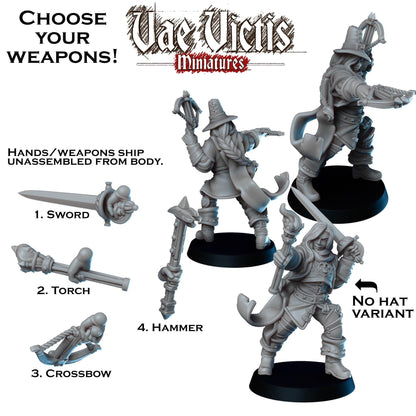 Witch Huntress Miniature - by Vae Victis Miniatures