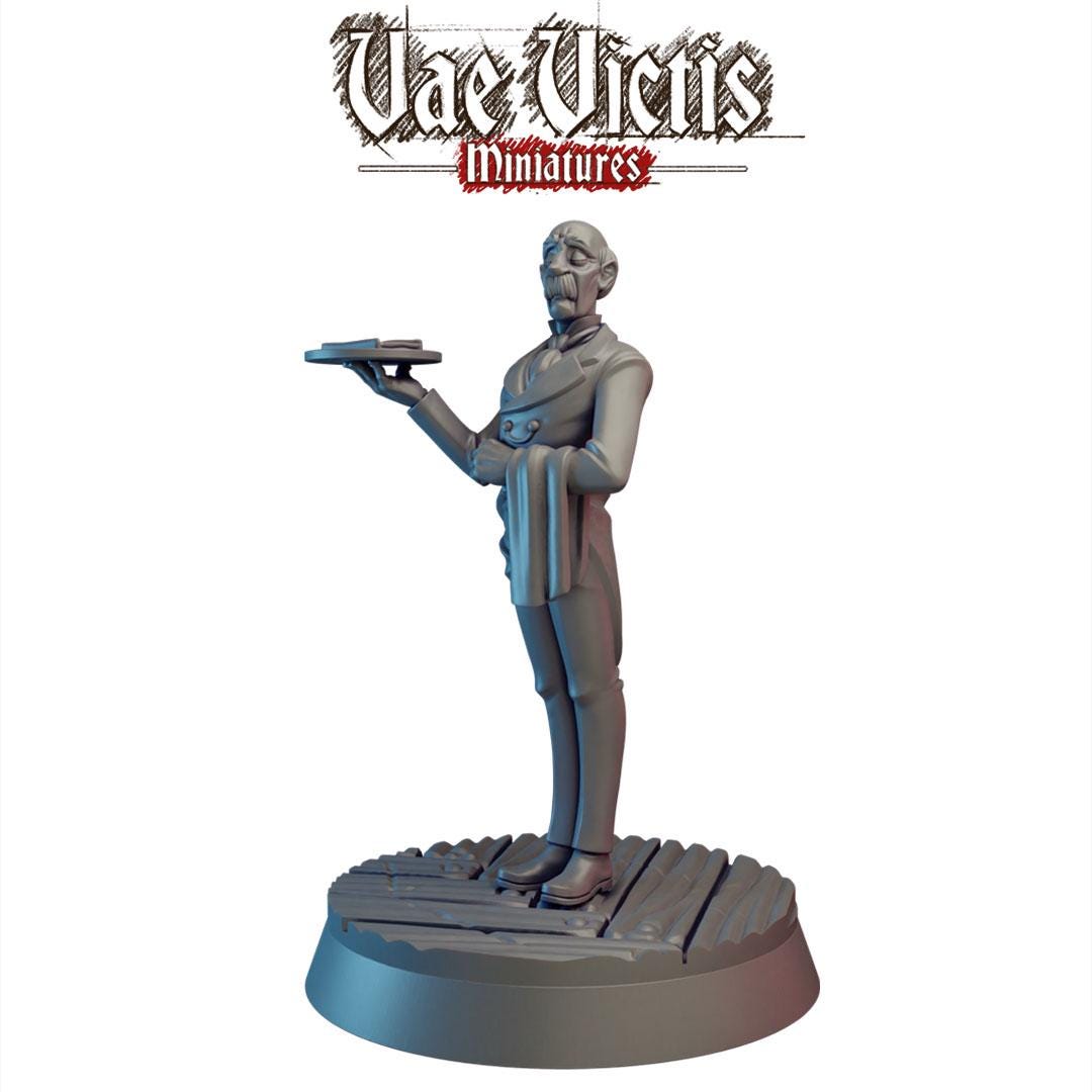 Butler Miniature - by Vae Victis Miniatures