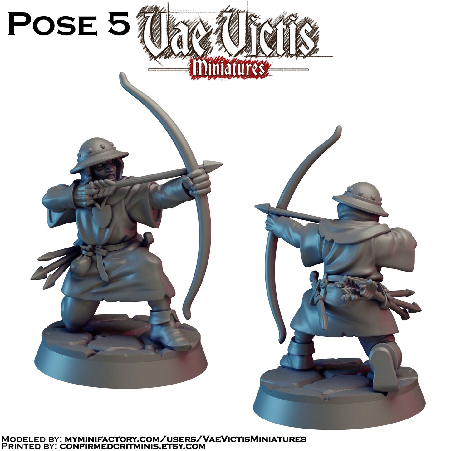 Bowmen Mercenary Miniatures - by Vae Victis Miniatures