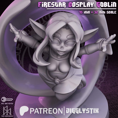 Firestar Cosplay Goblin Miniature - by Jigglystix