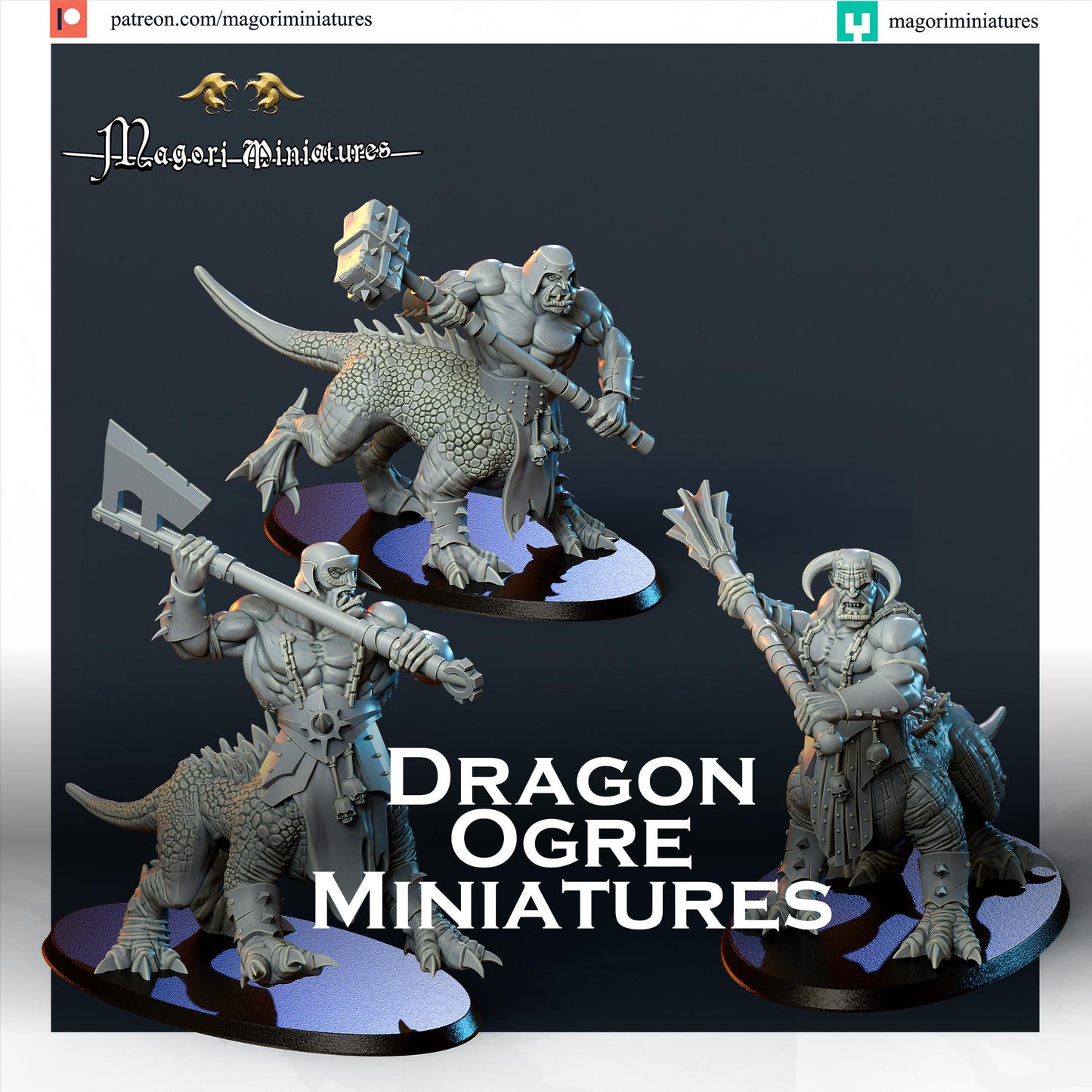 Dragon Ogre Miniatures - by Magori Miniatures