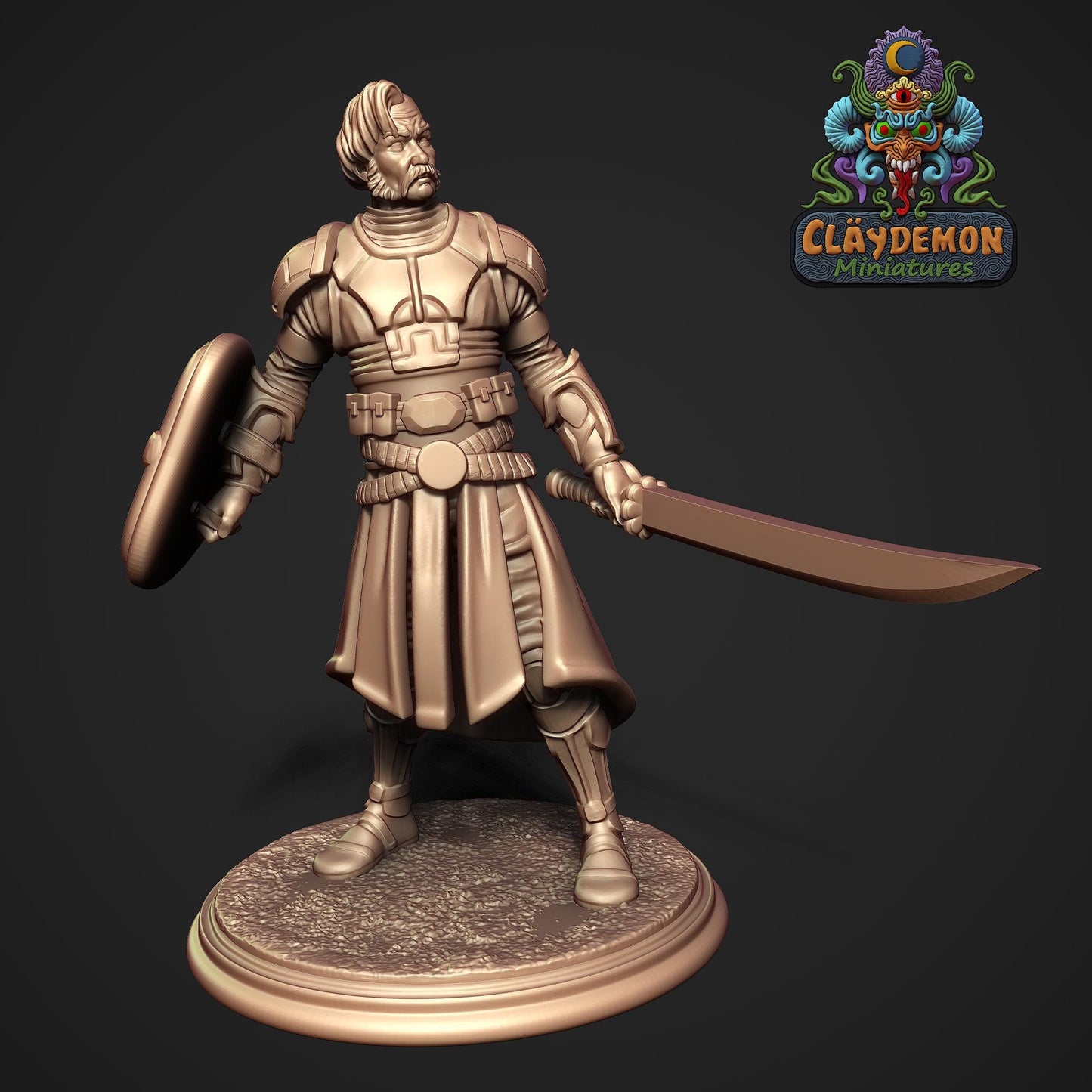 Hill Walker Warriors Miniatures - by Claydemon Miniatures