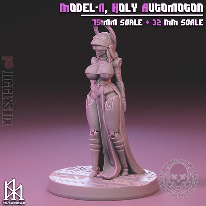Model-N, the Holy Automoton Miniature - by Jigglystix