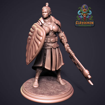 Hill Walker Warriors Miniatures - by Claydemon Miniatures