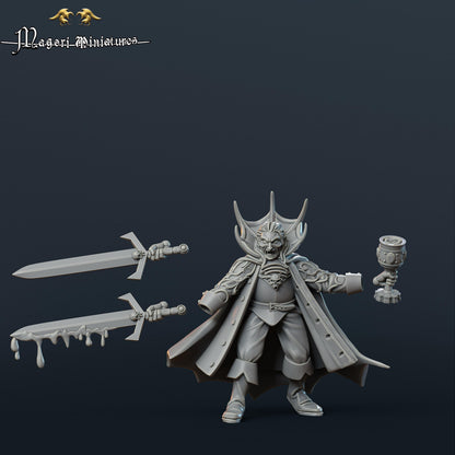 Vampire Noble Enraged Miniature - by Magori Miniatures