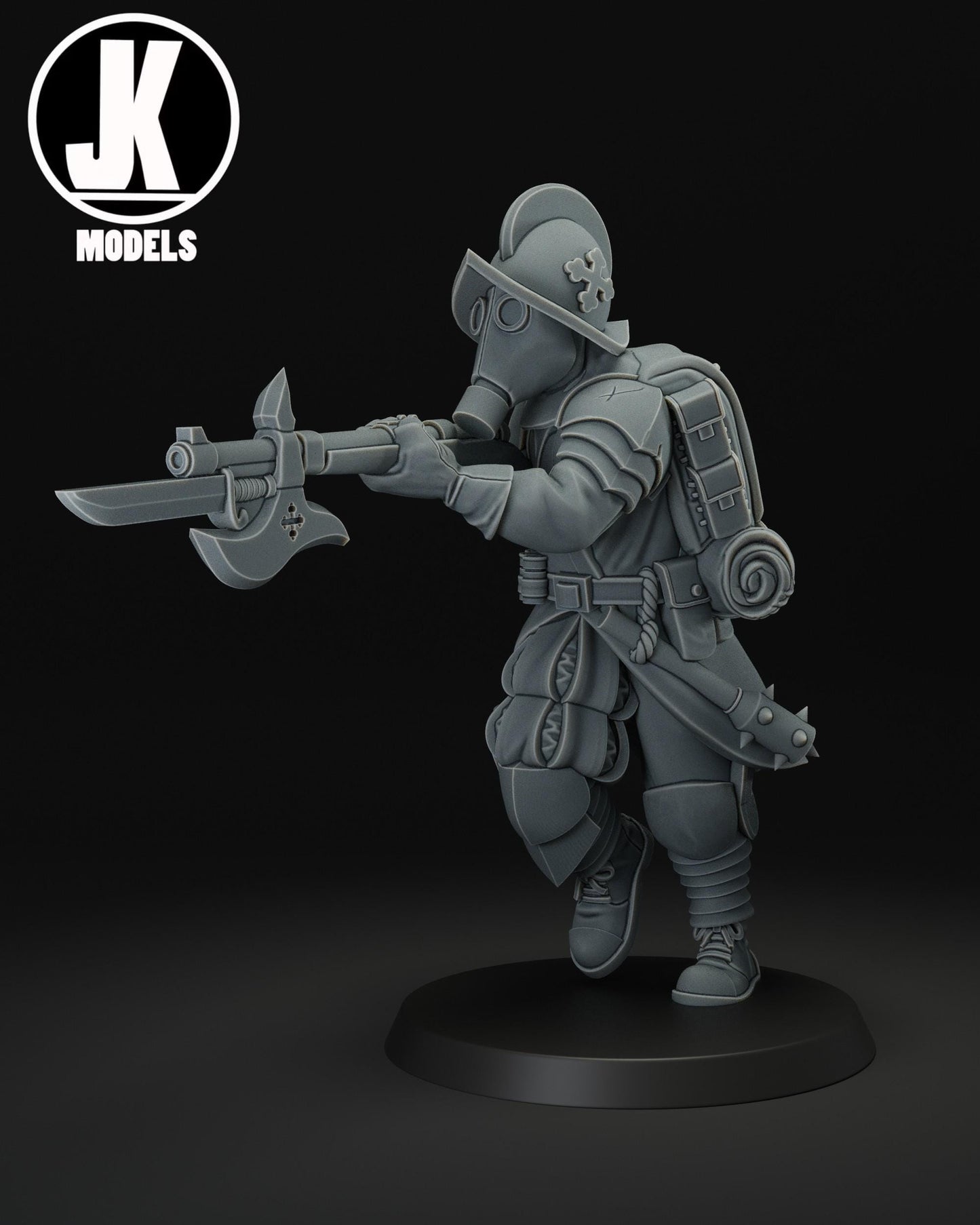 Papal Trench Cleaner Miniature - JK Remo Models