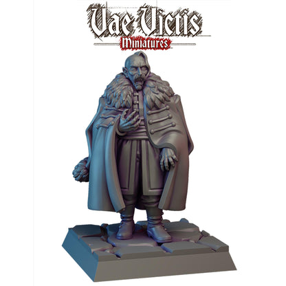 Cossack Vampire Lord Miniature - by Vae Victis Miniatures