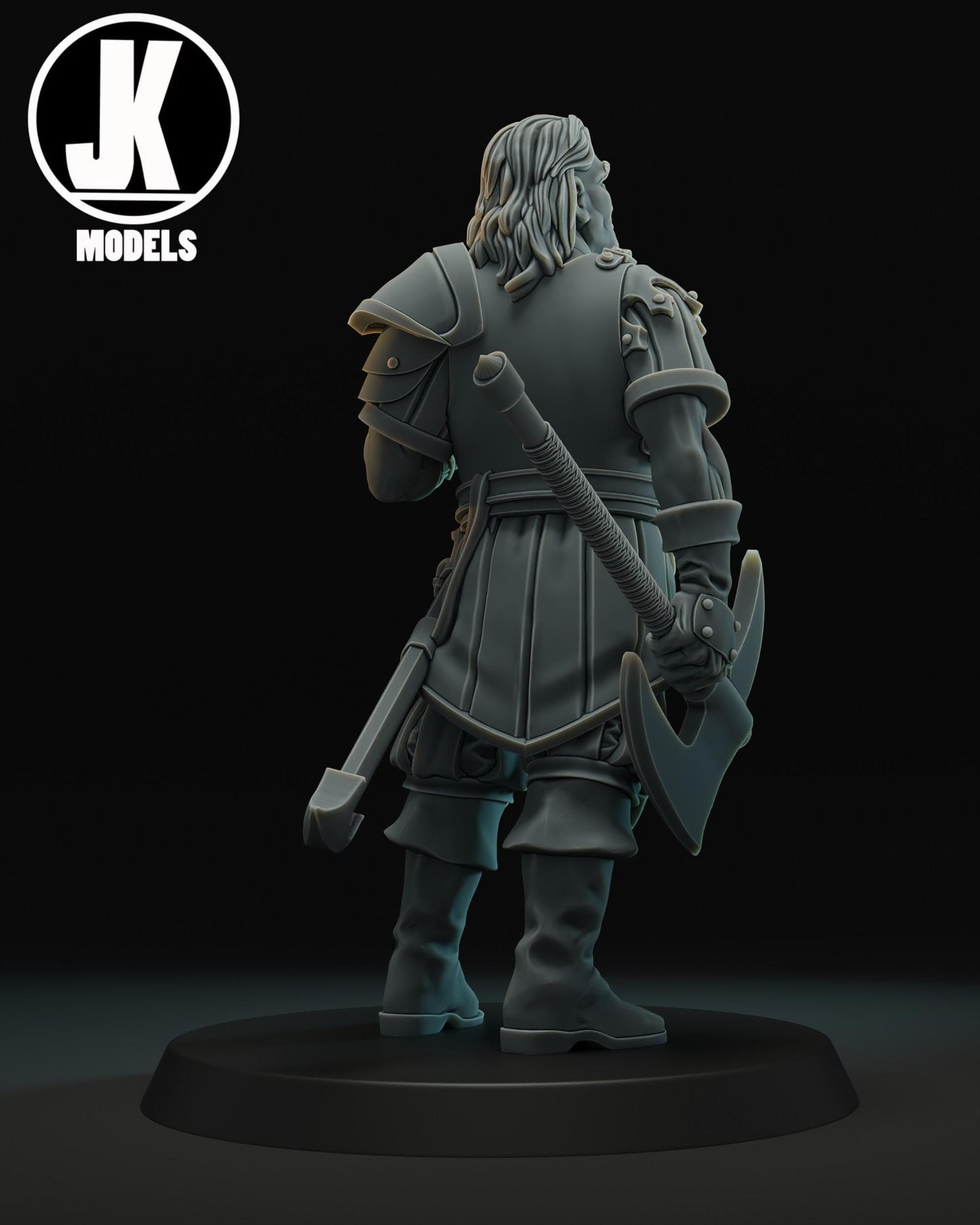 Mercenary Leader Miniature - JK Remo Models