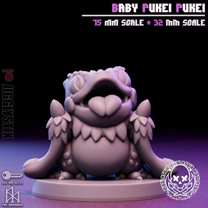 Baby Wild Monster Miniature - by Jigglystix