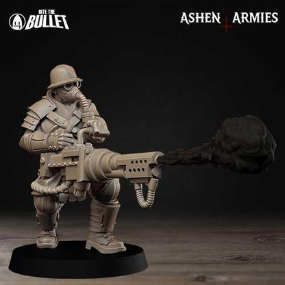 Holy Shogunate Yeomen Miniatures - Ashen Armies by Bite the Bullet