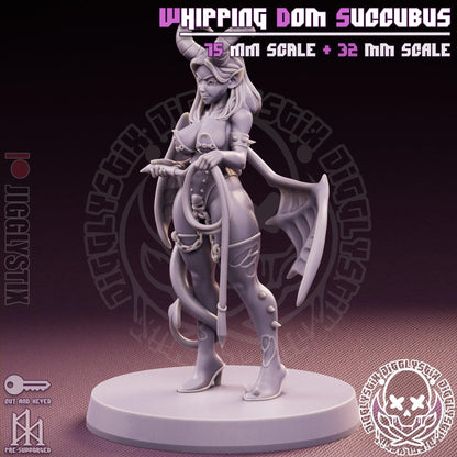 Whipping Dom Milf Succubus Miniature - by Jigglystix