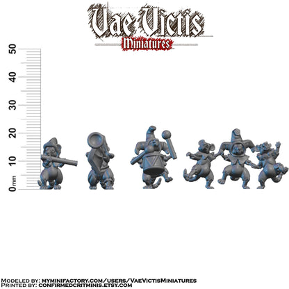 Rat Marching Band Miniatures - by Vae Victis Miniatures