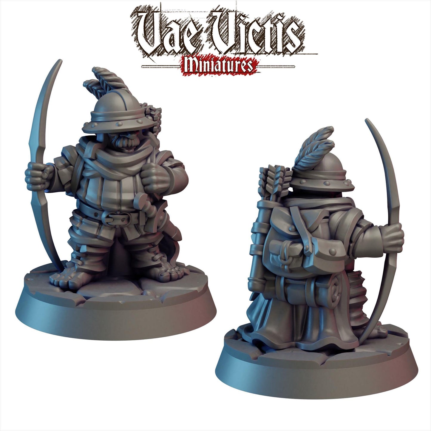 Halfling Scout Miniature - by Vae Victis Miniatures