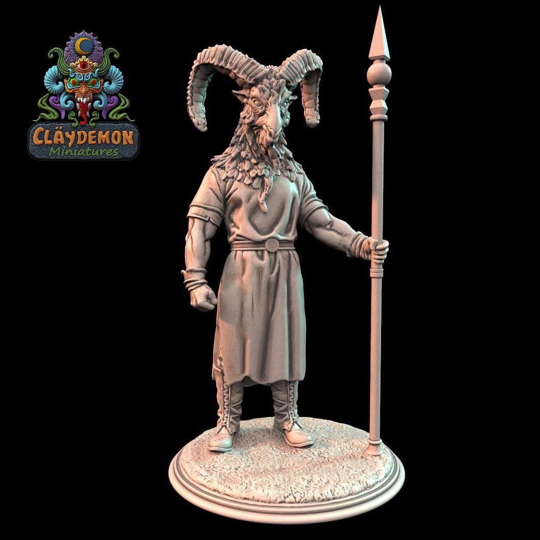 Chthonic Cultist Priests Miniatures - by Claydemon Miniatures
