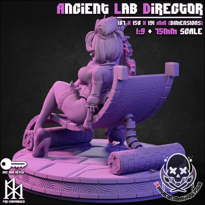 Ancient Lab Director Miniature - by Jigglystix