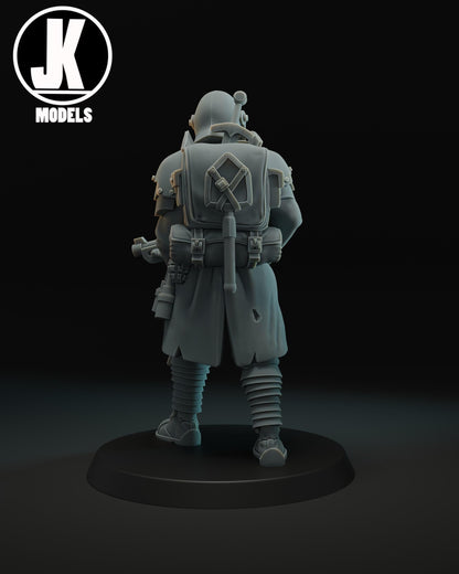 Trench Engineer Miniature - JK Remo Models