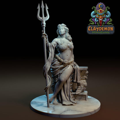 Goddess Dione Miniature - by Claydemon Miniatures