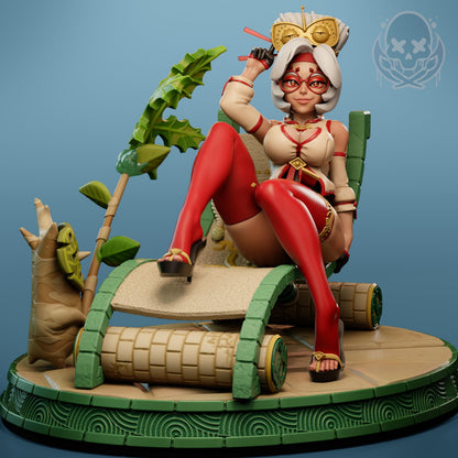 Ancient Lab Director Miniature - by Jigglystix