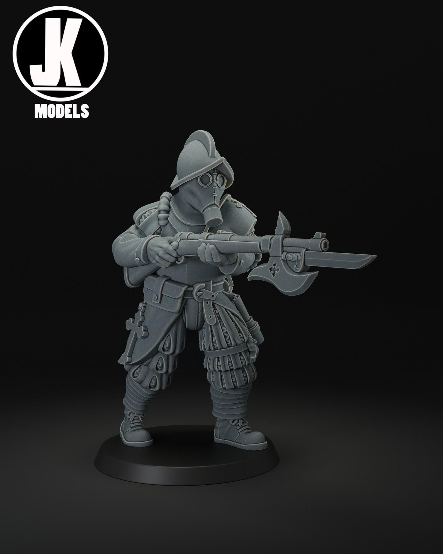 Papal Halberdier Miniature - JK Remo Models