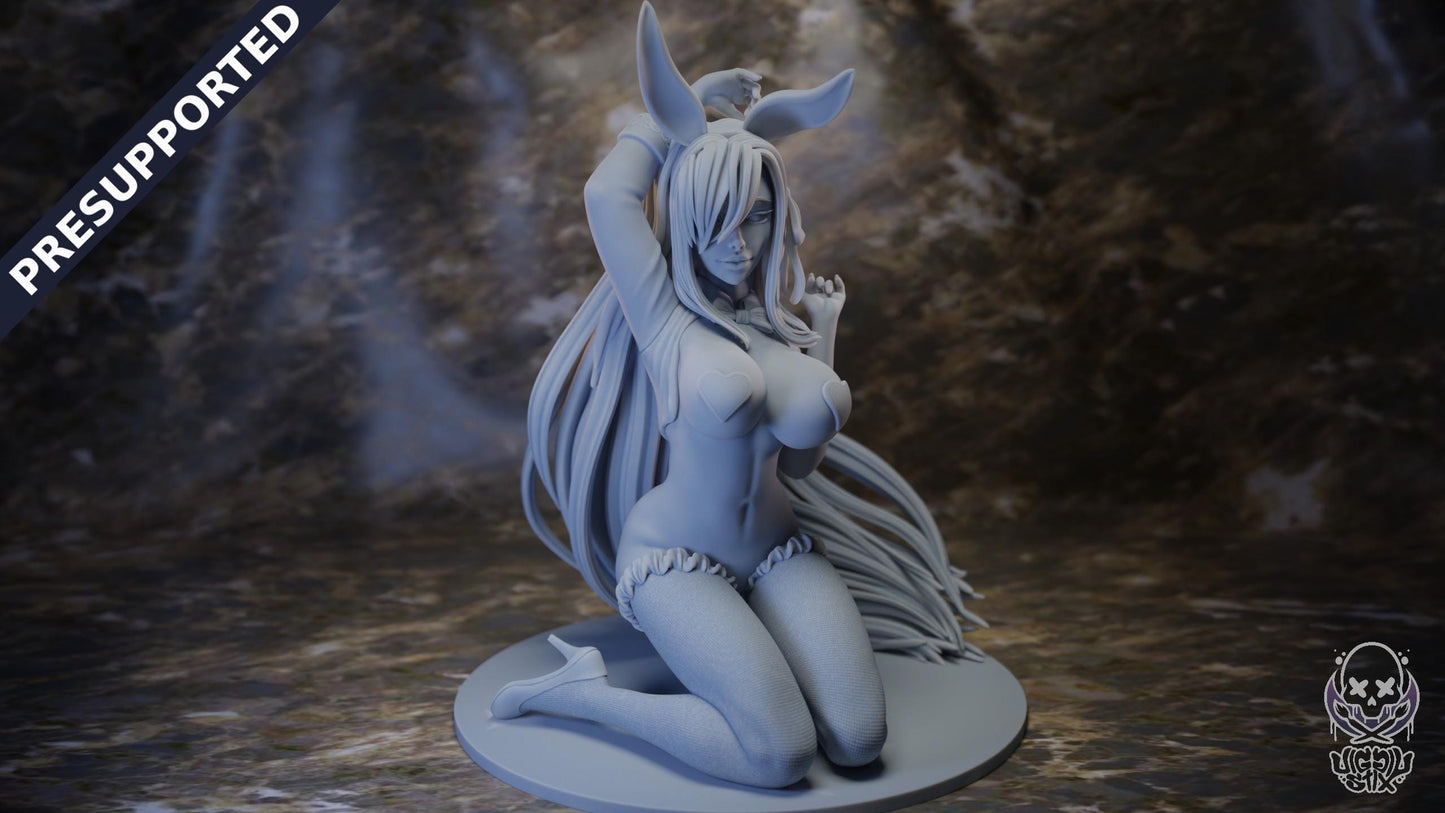 Battle Maid Bunny Girl Miniature - by Jigglystix