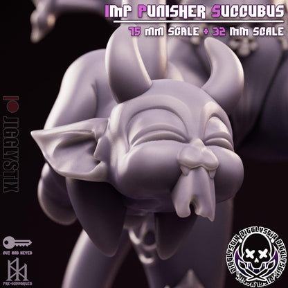 Imp Punisher Milf Succubus Miniature - by Jigglystix