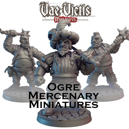 Ogre Mercenary Miniatures - by Vae Victis Miniatures