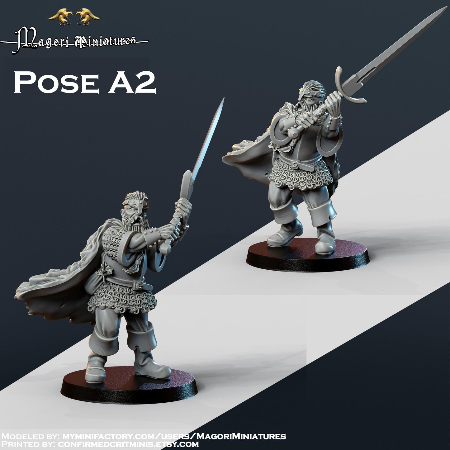 Norsemen Warband Miniatures - by Magori Miniatures