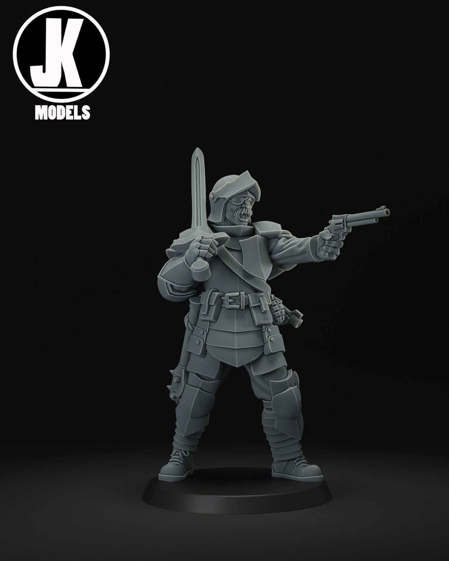 Trench Officer Miniature - JK Remo Models