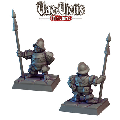 Halfling Elite Warband Miniatures - by Vae Victis Miniatures