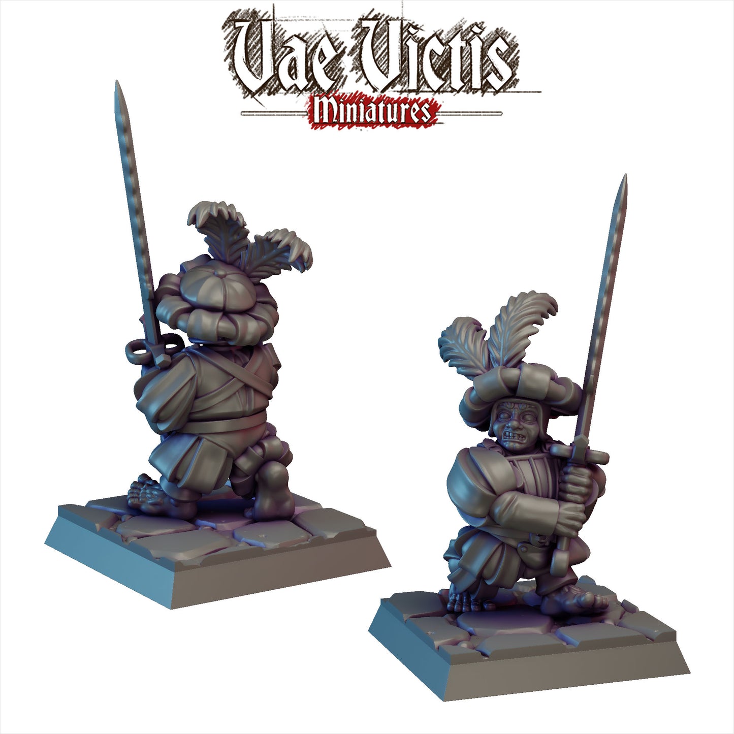 Halfling Elite Warband Miniatures - by Vae Victis Miniatures