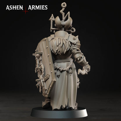 Hellbound Apostasy Heretic Chorister Miniature - Ashen Armies by Bite the Bullet