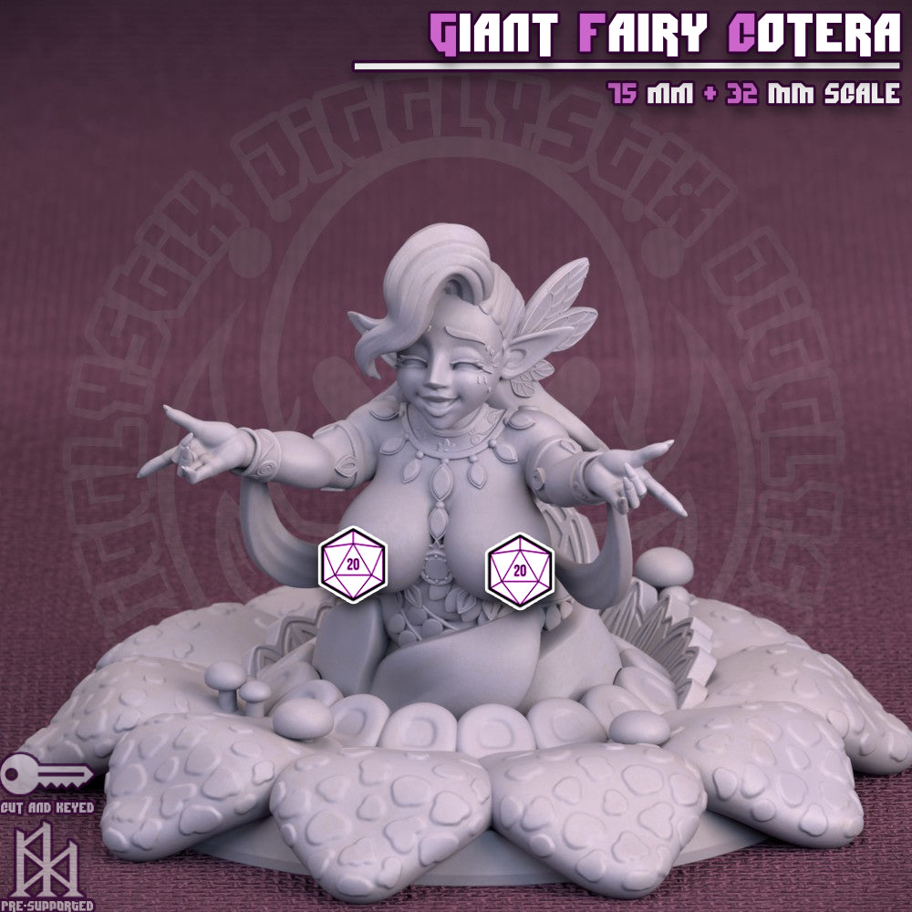 Great Fairy Cotera Miniature - by Jigglystix