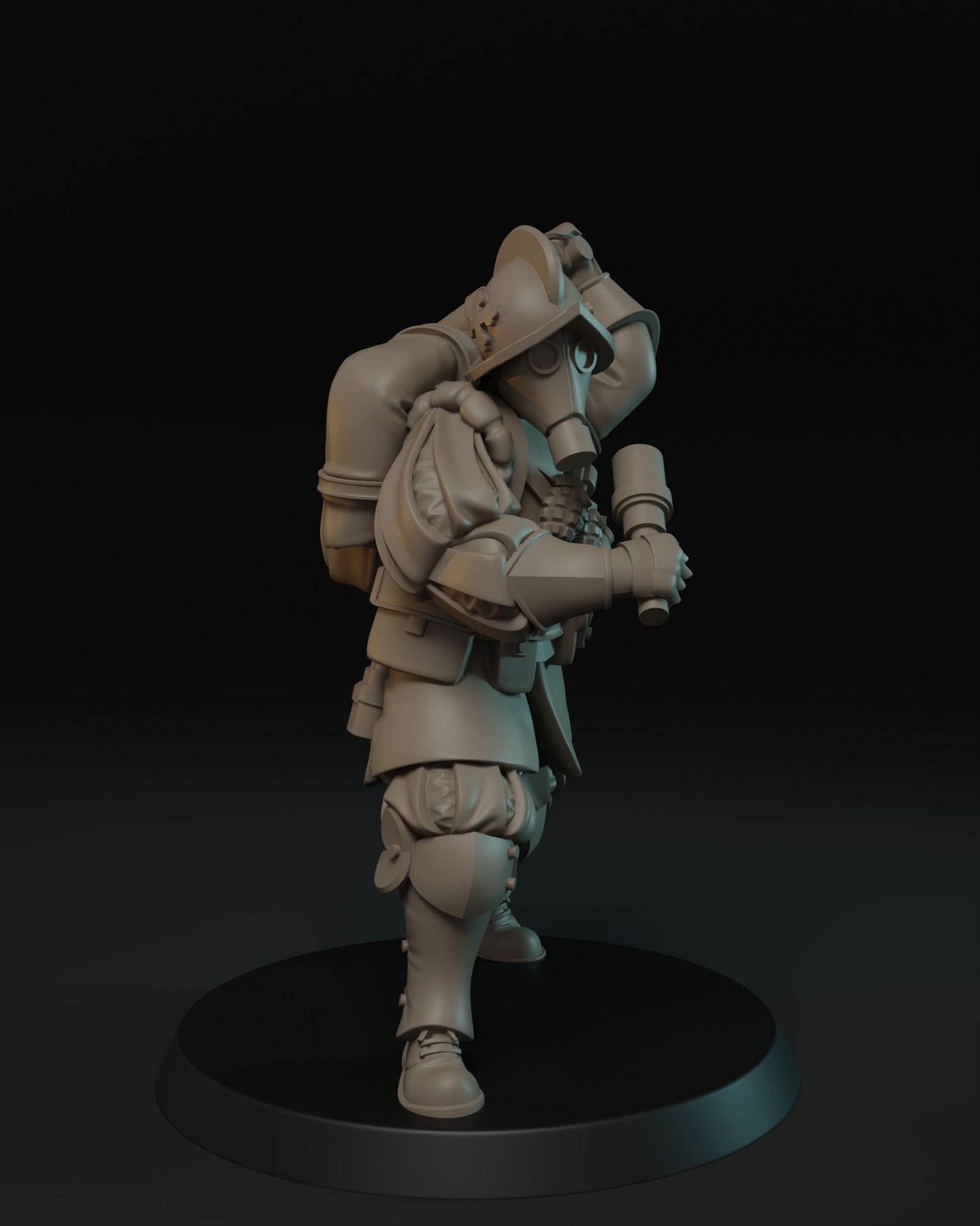 Papal Grenadier Miniature - JK Remo Models