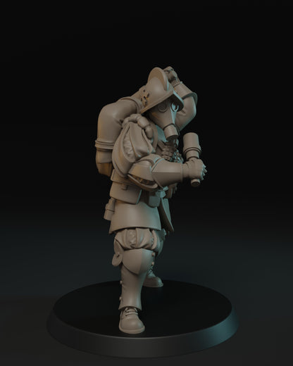 Papal Grenadier Miniature - JK Remo Models