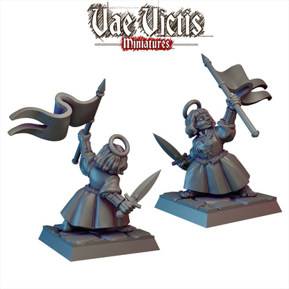 Halfling Folk Hero Miniature - by Vae Victis Miniatures