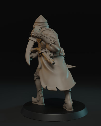 Trench Hassassin Miniature - JK Remo Models
