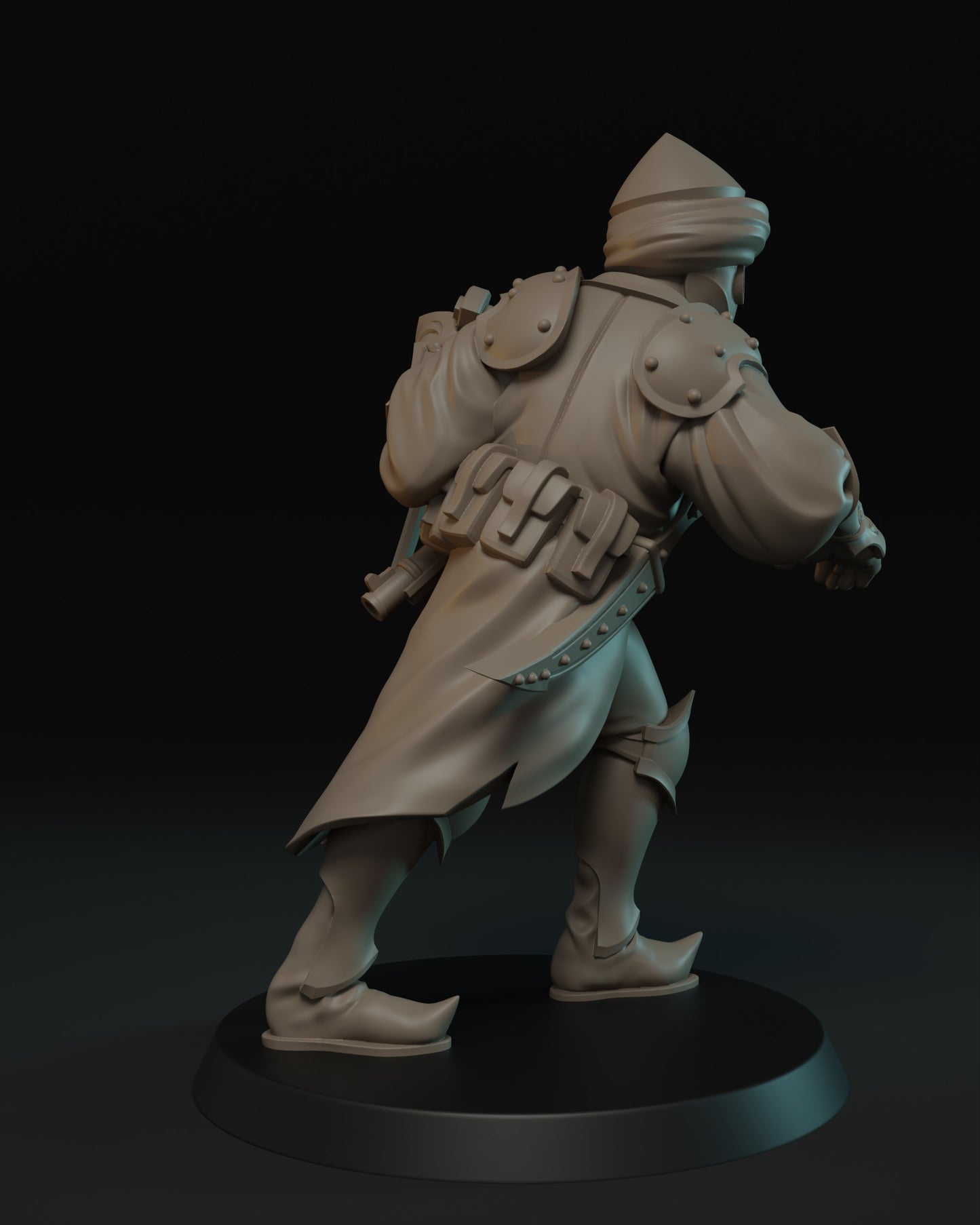 Trench Hassassin Miniature - JK Remo Models